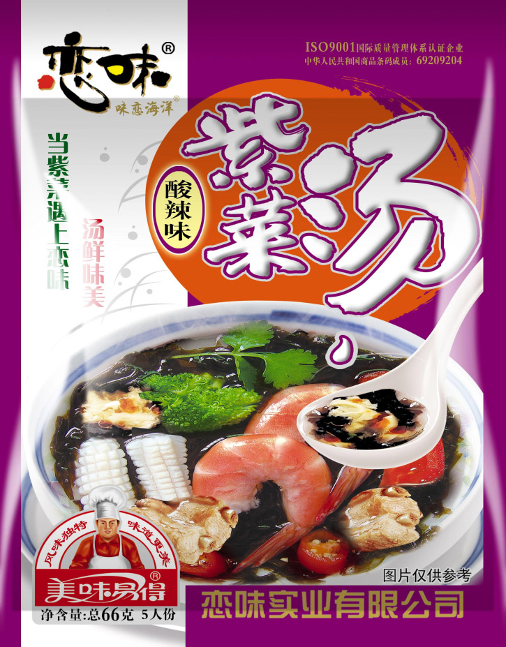 66g酸辣味紫菜汤